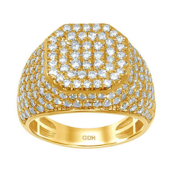 Diamond Rings Yellow Gold